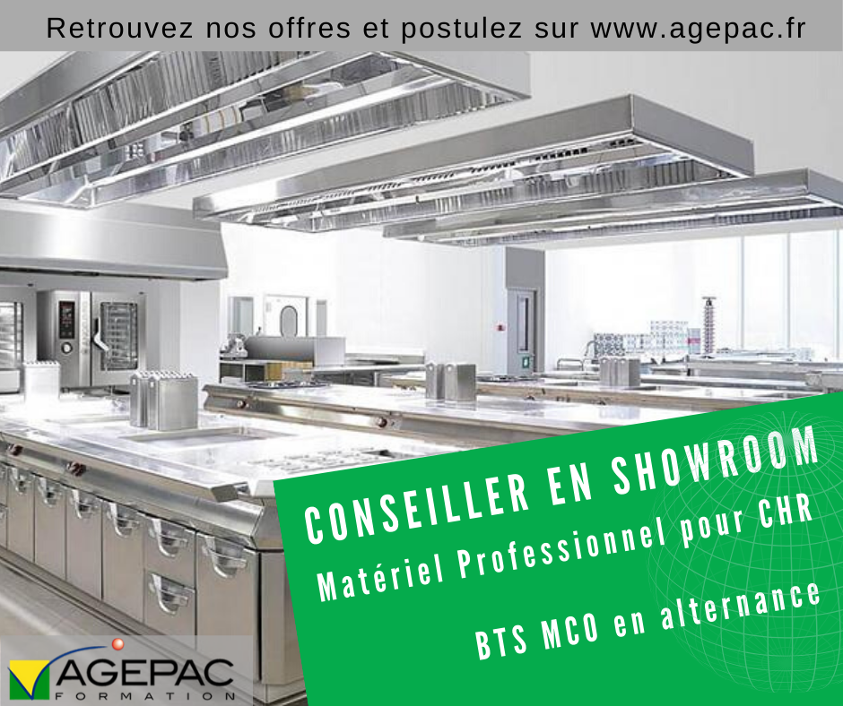 Conseiller en Showroom en apprentissage – matériel professionnel pour CHR