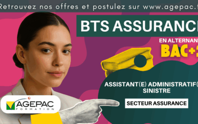 Assistant(e) administratif(ve) sinistre (H/F) – BTS ASSURANCE en Alternance dans une compagnie d’assurance | REF0020AG