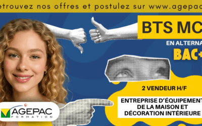 2 Vendeurs (H/F) – BTS MCO en Alternance au sein d’une Entreprise d’Équipement de la Maison et Décoration Intérieure | REF812AG