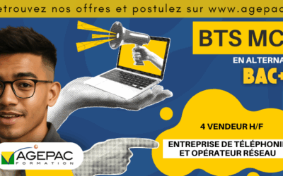 4 Vendeurs (H/F) – BTS MCO en Alternance au sein d’une Entreprise de Téléphonie et Opérateur Réseau | REF805AG